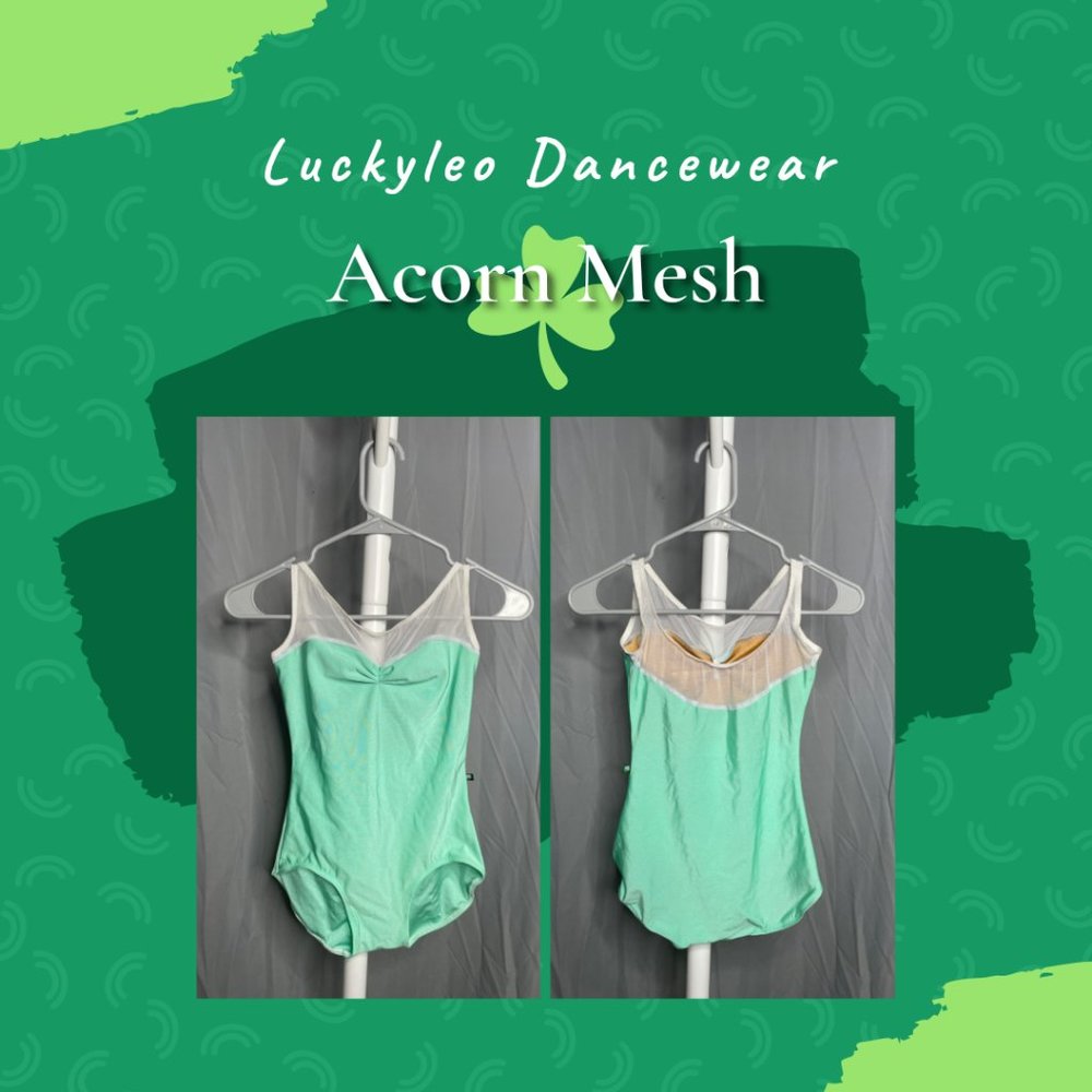 NEW Luckyleo Dancewear Leotard Ballet Leotard in ACORN Style Size S